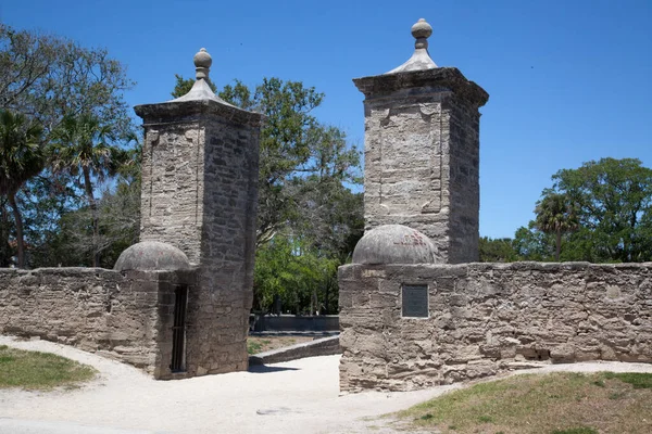 Viejas Puertas San Agustín — Foto de Stock