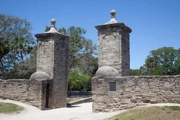 Viejas Puertas San Agustín — Foto de Stock