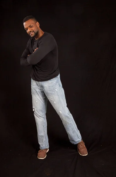 思いやりのある黒人男性 — ストック写真