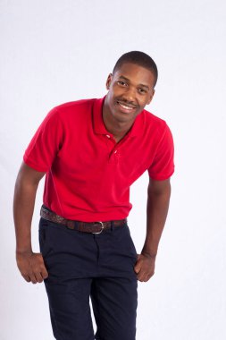 Dans eden mutlu siyah adam