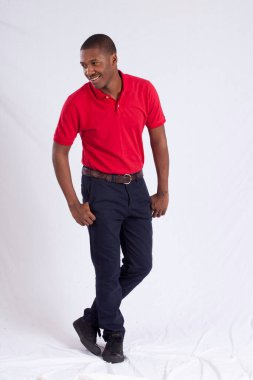 Dans eden mutlu siyah adam