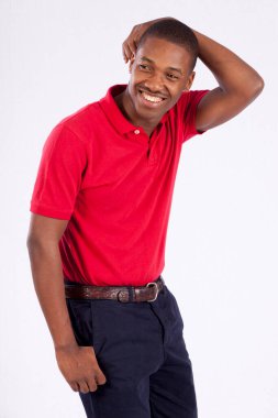 Dans eden mutlu siyah adam