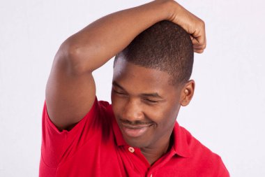 Dans eden mutlu siyah adam