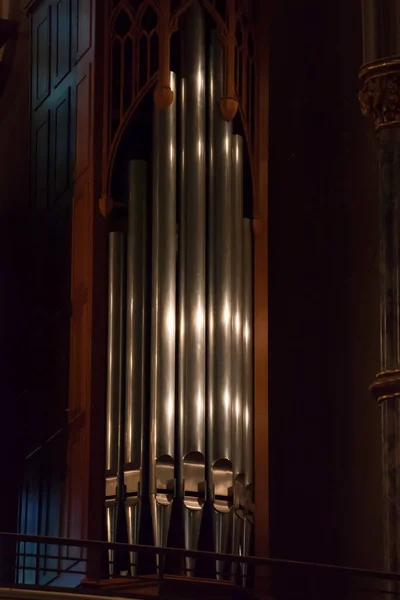 Pipe Organ Church — Stock Photo, Image