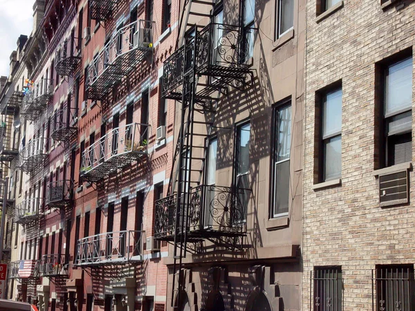 Edificios Ciudad Nueva York — Foto de Stock