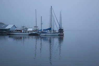 Sabah Sisi 'nde yelkenli.