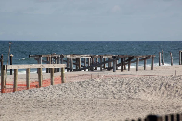 Výstavba Pláži — Stock fotografie