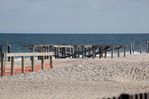 Construction Beach — Stock Photo, Image