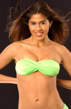 милий зелений лайм купальник