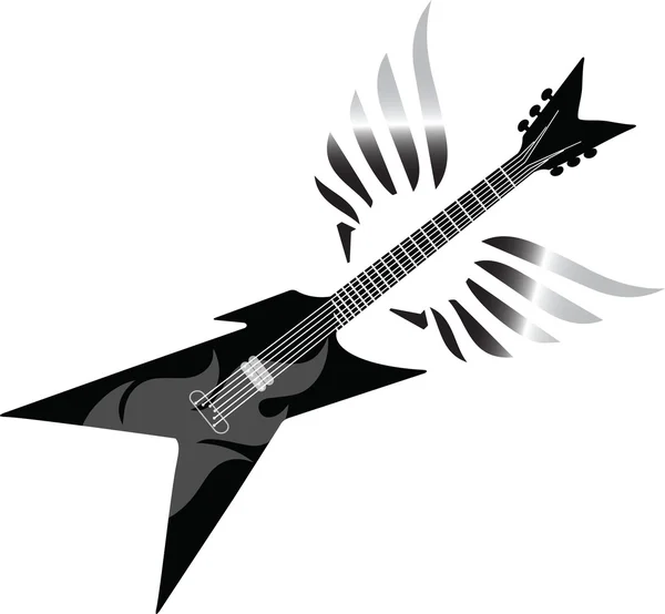 Siyah Rock gitar