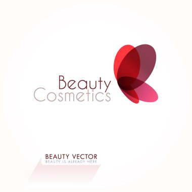 Beauty Icon & business sign template for Beauty & Fashion Industry. clipart