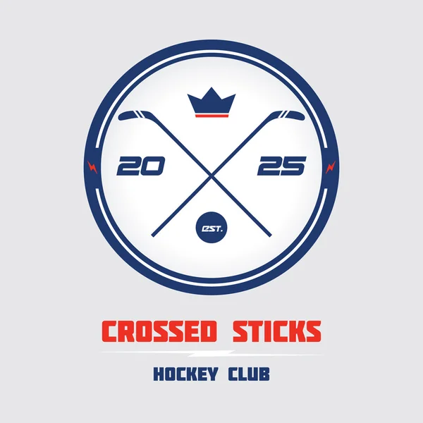 Hockey Club & team emblem. Royalty Free Stock Illustrations