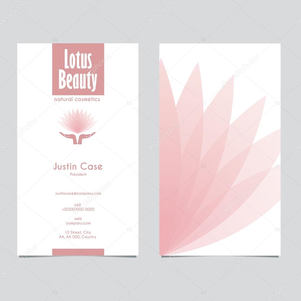 Lotus Business Sign abd Business Card