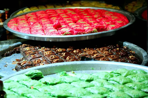 Oriental Sweets Market — Stock Photo, Image