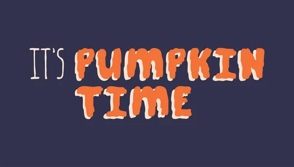 Tipografia Halloween Com Fofa Para Assustar Letras Caligrafia Assustadora Design —  Vetores de Stock