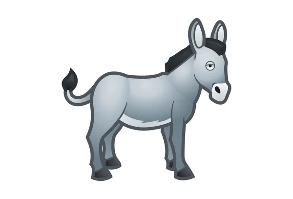 Esel — Stockvektor