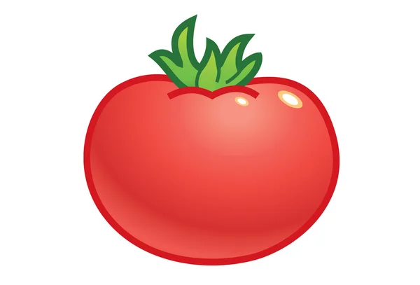 Красный помидор — стоковый вектор
