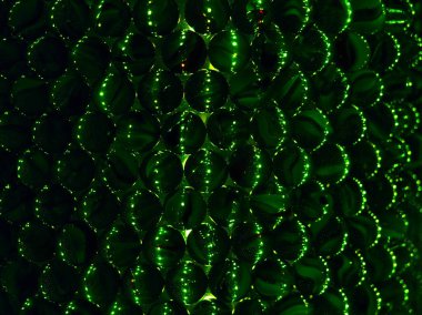 Yakın plan cam yeşili arka plan yaratıcı fotoğrafçılık