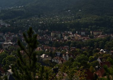 Yazın Jenna 'nın şehir manzarasından manzara