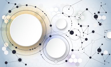 soyut teknoloji bağlantı arka plan