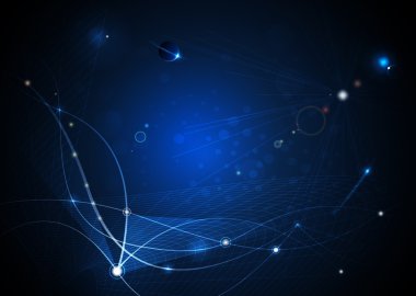 Soyut fütüristik - moleküller teknolojik altyapı