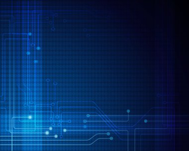 illüstrasyon mavi tasarlamak teknoloji devre arka plan
