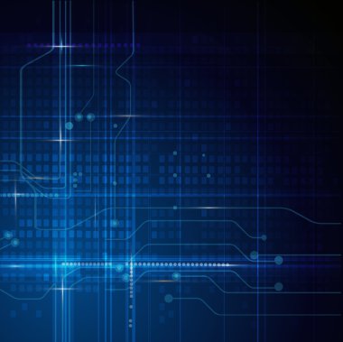 illüstrasyon mavi tasarlamak teknoloji devre arka plan