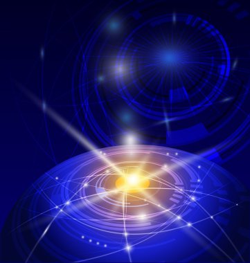 soyut fütüristik teknoloji tasarım background.vector dosya.