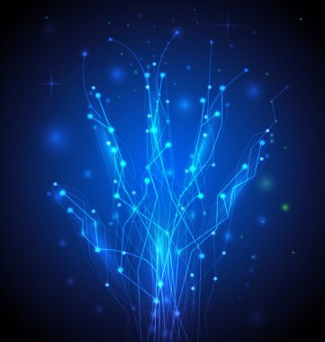 devre tasarlamak teknoloji, el şekil çizgileri