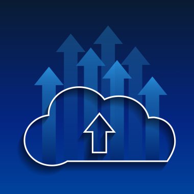 bulut .cloud için sosyal ağ arka plan barındırma upload.
