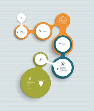 gewoon infographic stap voor stap sjabloon ontwerpenSadece Infographic adım adım tasarım şablonu