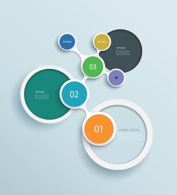 gewoon infographic stap voor stap sjabloon ontwerpenSadece Infographic adım adım tasarım şablonu