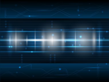 Gelecekteki dijital teknoloji kavramı arka plan