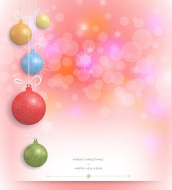 Neşeli Noel kartı tasarım-Noel tebrik kartı