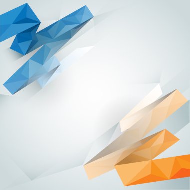 Çokgen ile arka plan