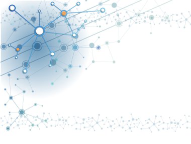 Molekülleri teknoloji arka plan