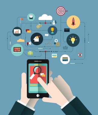 El iş adamları ile belgili tanımlık telefon