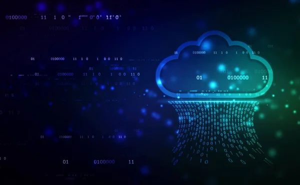 Ilustración Cloud Computing Cloud Computing Concept Cloud Computing Technology Internet —  Fotos de Stock