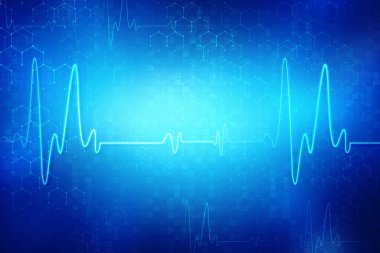 Tıbbi soyut geçmiş, ecg geçmişi, tıbbi ve bilim teknolojisi geçmişi