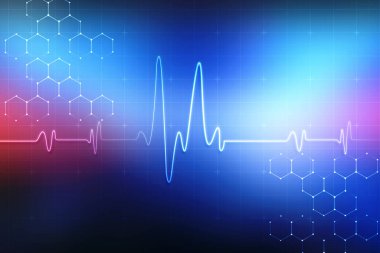 Tıbbi soyut geçmiş, ecg geçmişi, tıbbi ve bilim teknolojisi geçmişi