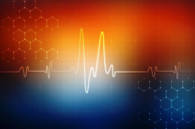 Tıbbi soyut geçmiş, ecg geçmişi, tıbbi ve bilim teknolojisi geçmişi