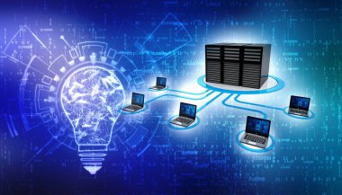 3d görüntüleme Bilgisayar ağı, Globe ile bilgisayar ağı, İnternet İletişim arkaplanı