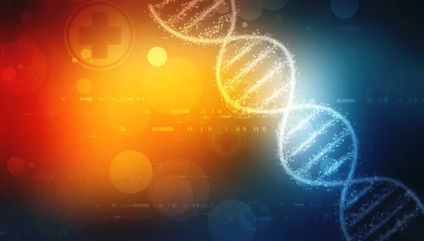 Dna Structuur Abstracte Medische Gezondheidszorg Achtergrond Abstract Technologie Wetenschapsconcept Dna — Stockfoto