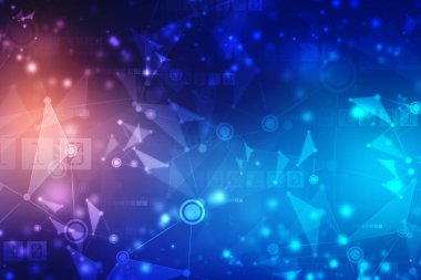 İkili Kod Arkaplan, Dijital Soyut Teknoloji arka planı, teknoloji arka planında ikili kod formatında bir ve sıfır numaralı metin akışı. Dijital Soyut Teknoloji arkaplanı