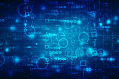 Dijital Soyut Teknoloji Arkaplanı, Soyut Fütürist İnovasyon Siber Teknoloji Arkaplanı