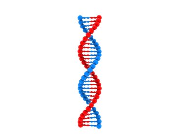 Tıbbi teknolojide DNA yapısı. DNA yapısıyla biyokimya kavramı. 3d hazırlayıcı