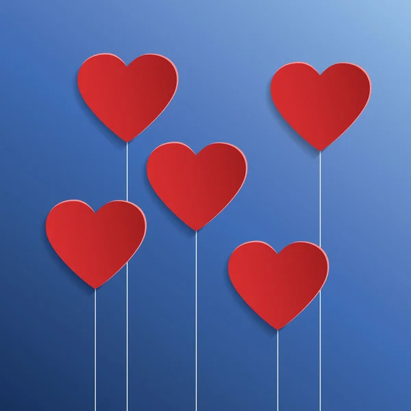 Ein Herz für den Valentinstag — Stockvektor
