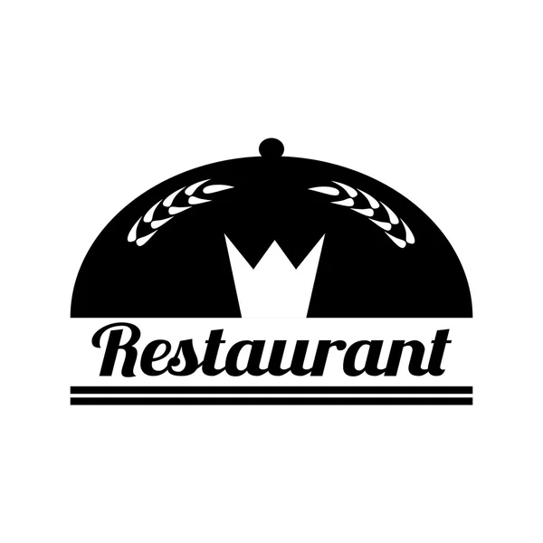 レストランのロゴマーク デザイン — ストックベクタ