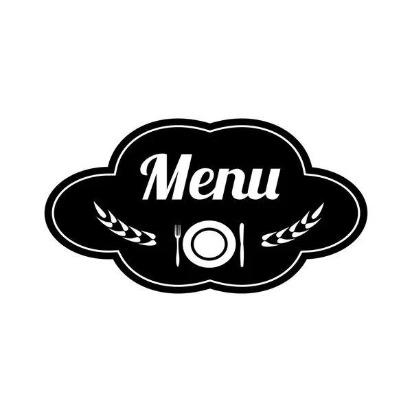 Restaurant logo design — Stock Vector