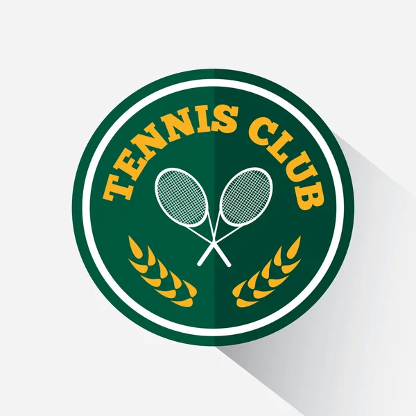 Logo design tennis — Stock Vector
